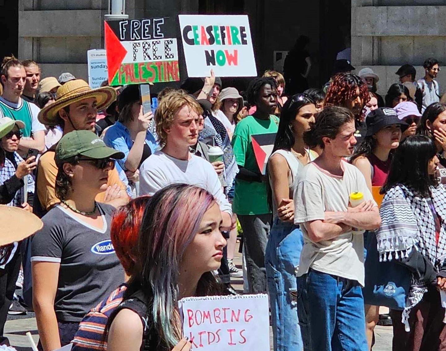 Boorloo/Perth student strike for Palestine