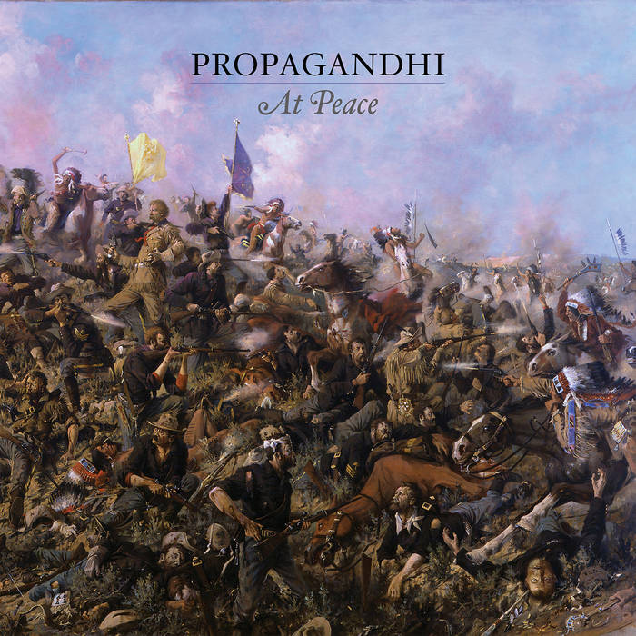 PROPAGANDHI - AT PEACE album sleeve