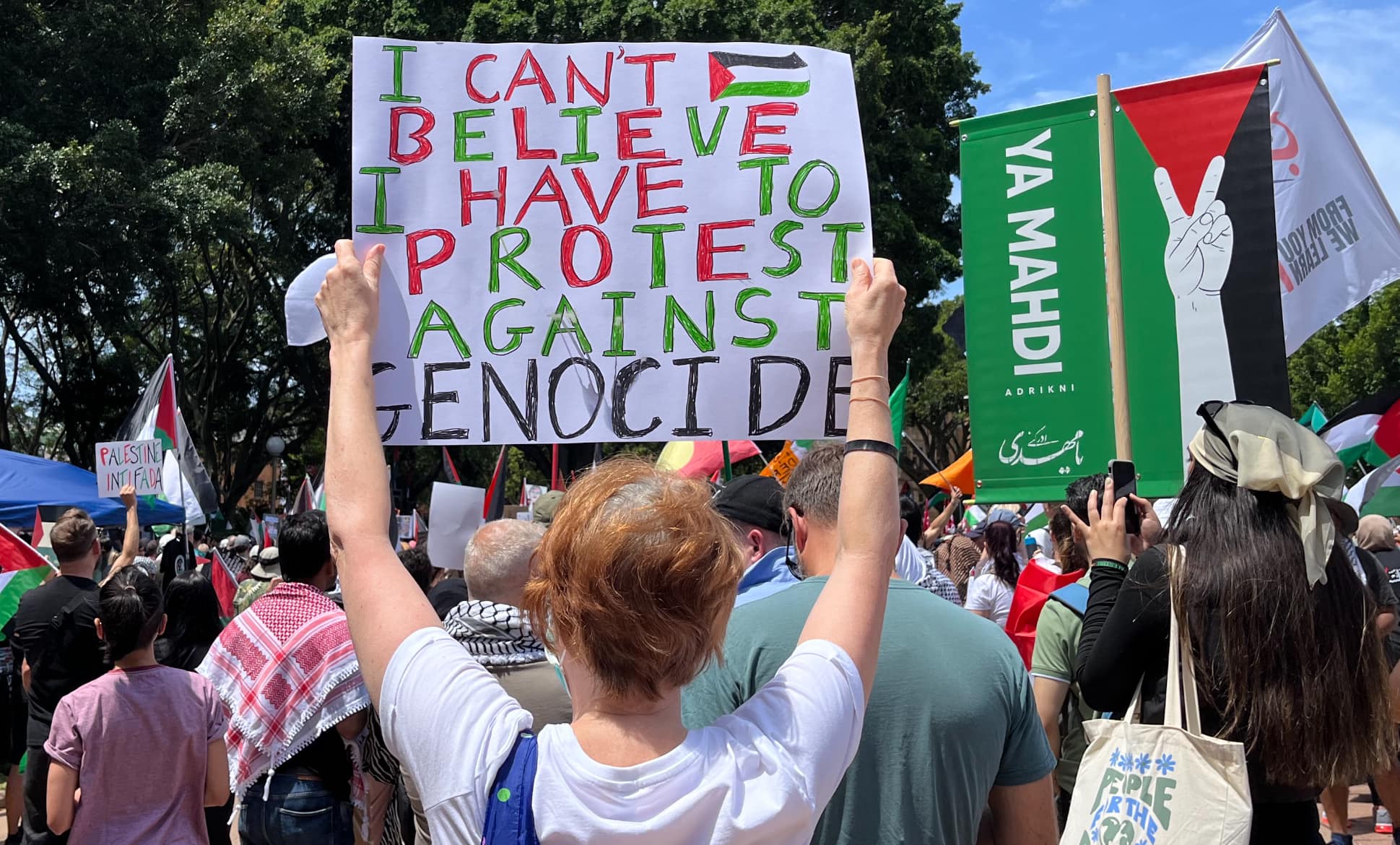 Protest genocide, Gadi/Sydney