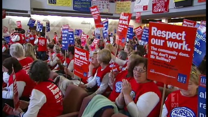 Victorian Nurses Take Campaign To The Community Green Left