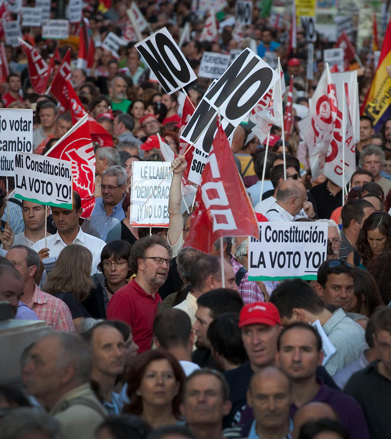 Spain Autumn of protest brews Green Left