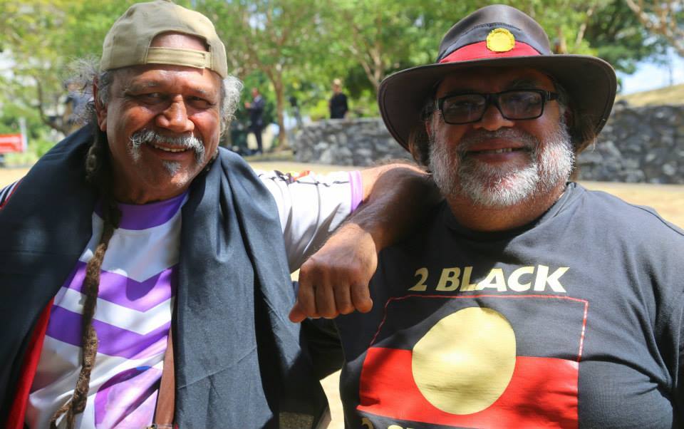 Sam Watson at G20 rally Brisbane 2014.
