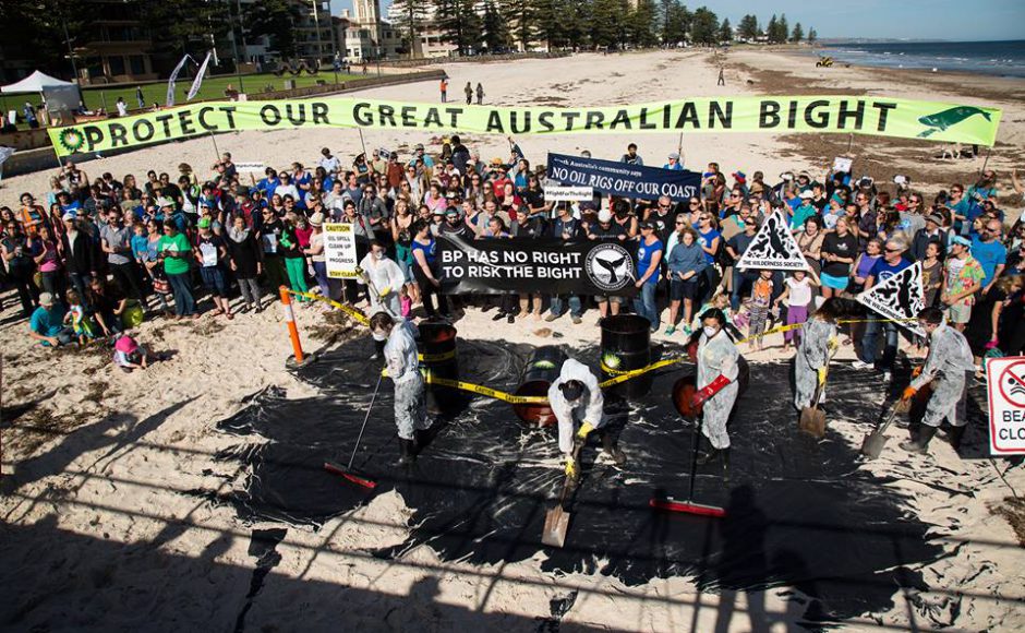 Great Australian Bight protest May 21, 2016.