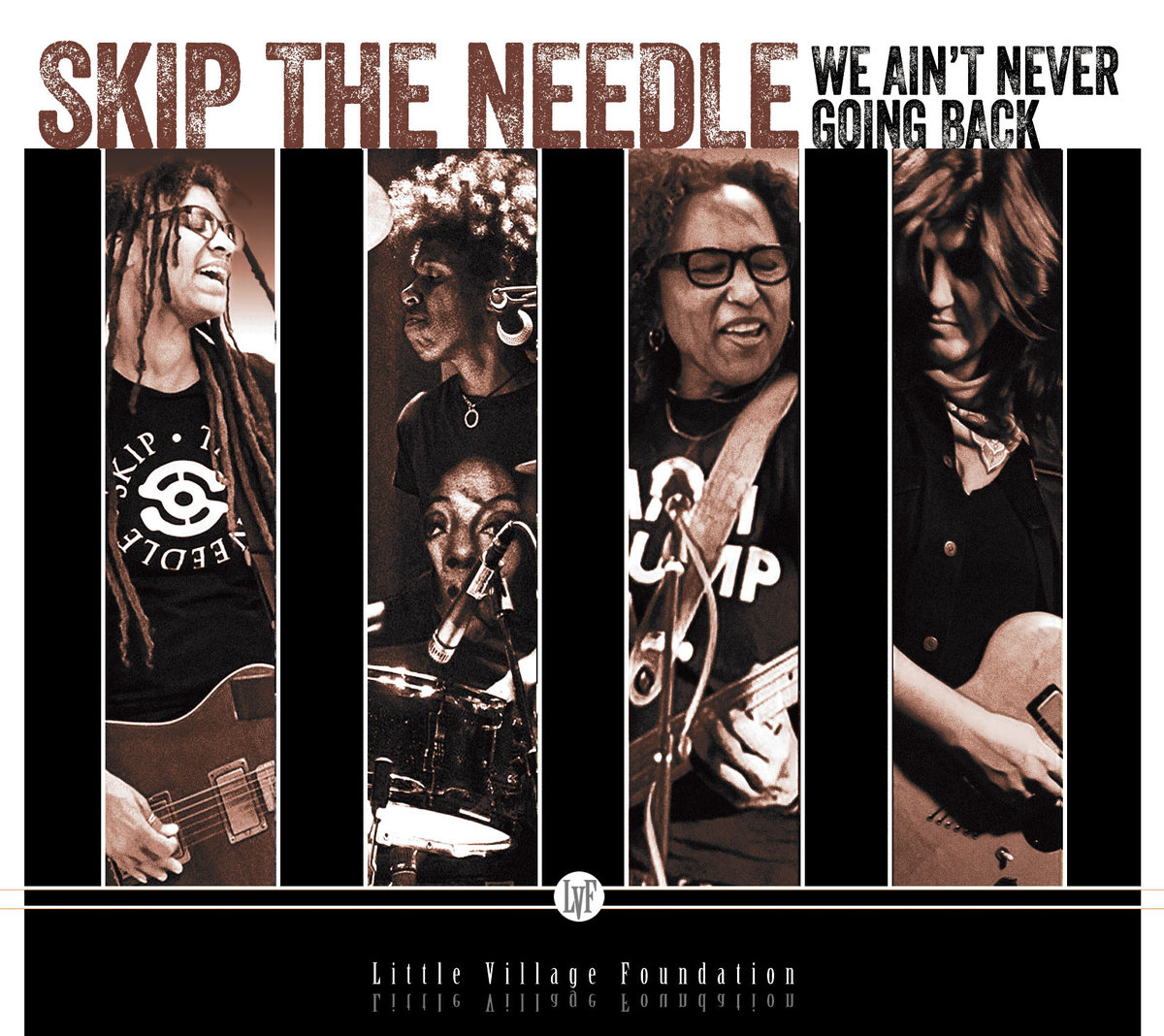 SKIP THE NEEDLE - WE AIN'T NEVER GOING BACK album artwork