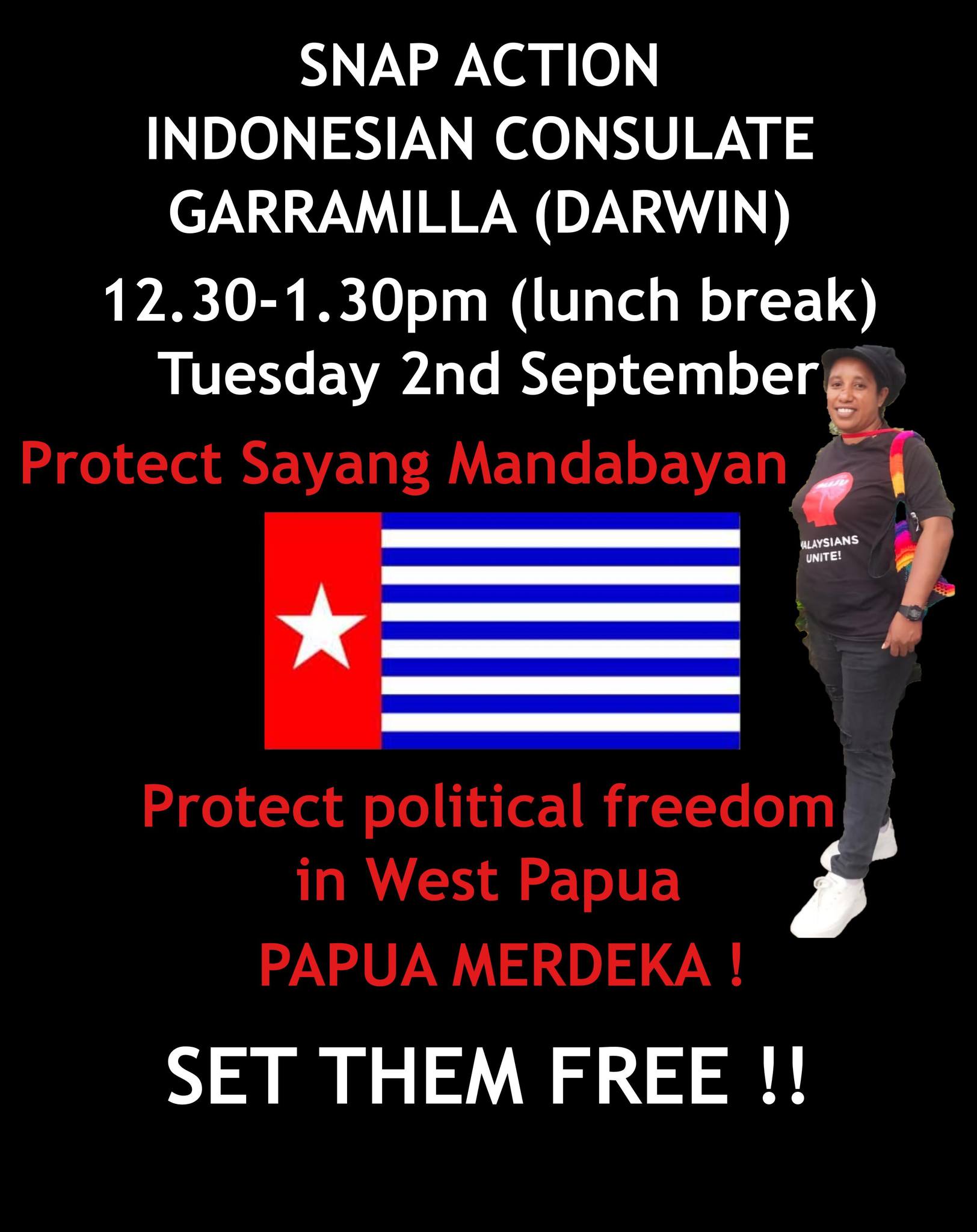 Leaflet: Snap action Protect Sayang Mandabayan 02/09/2025