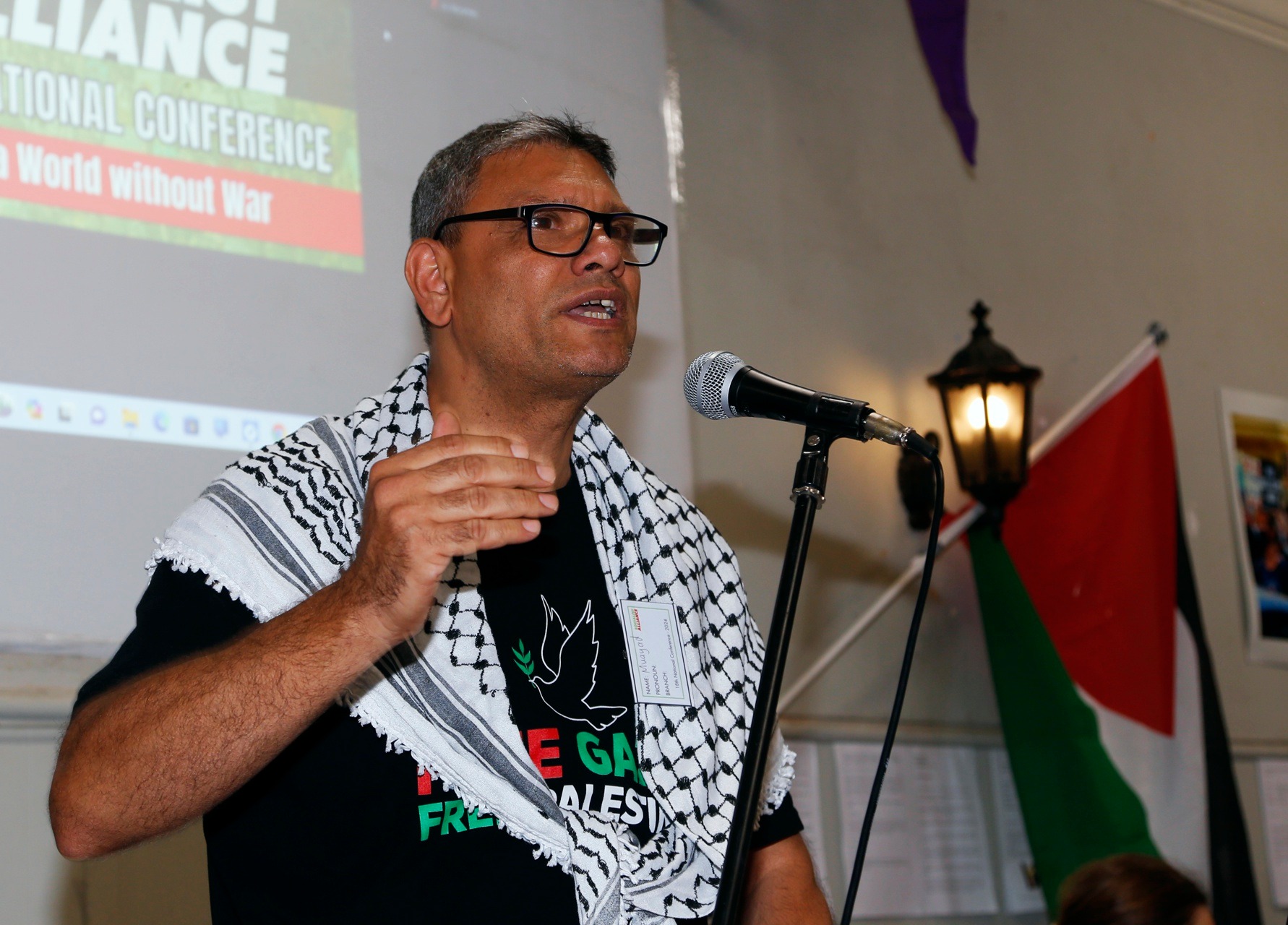 Muayad Ali from Free Palestine Melbourne