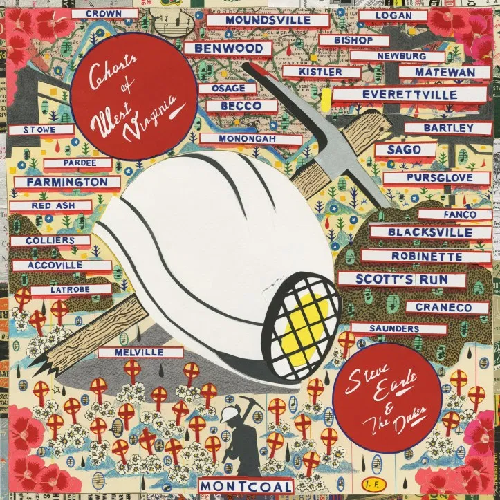 STEVE EARLE - GHOSTS OF WEST VIRGINIA album artwork