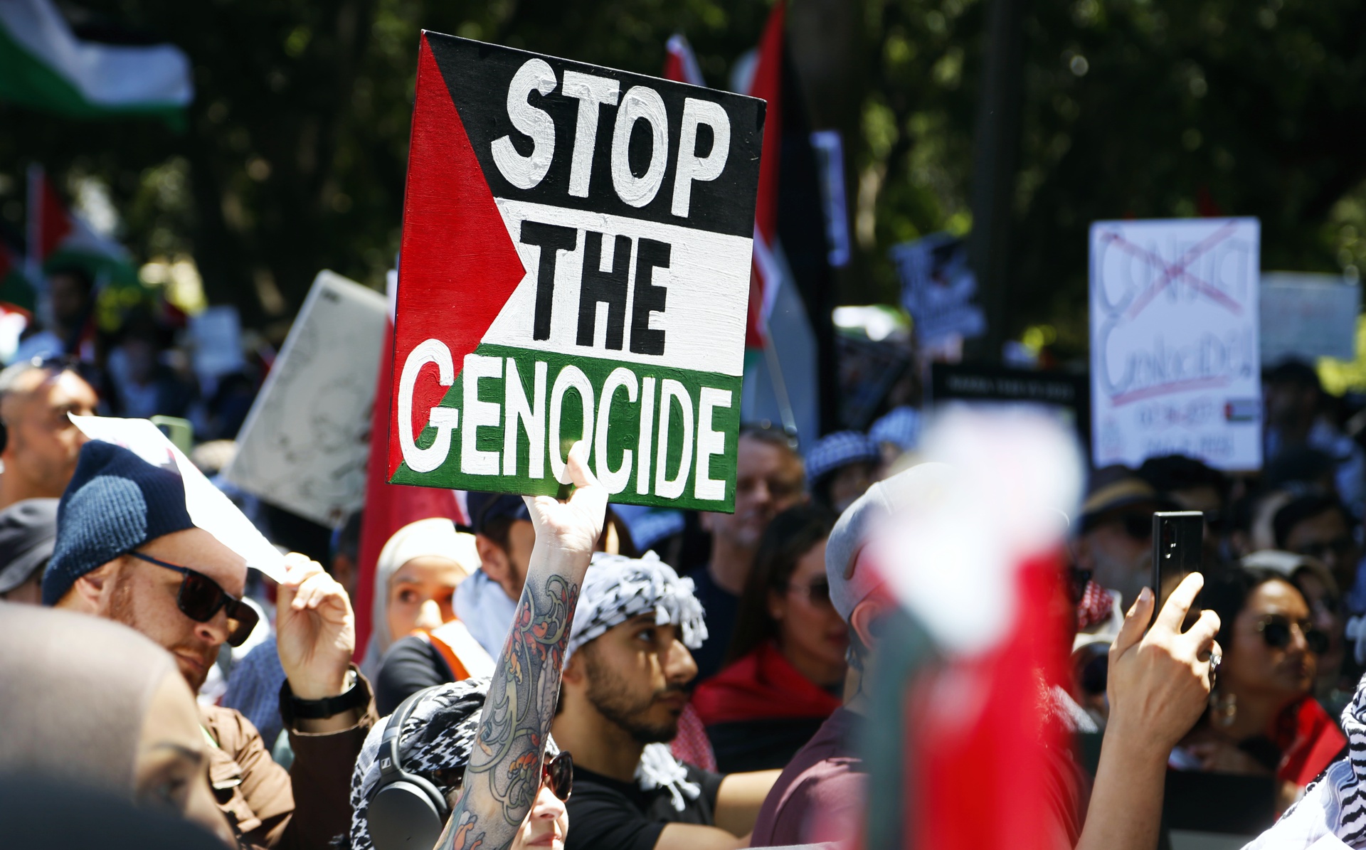 Stop the genocide, Gadi/Sydney