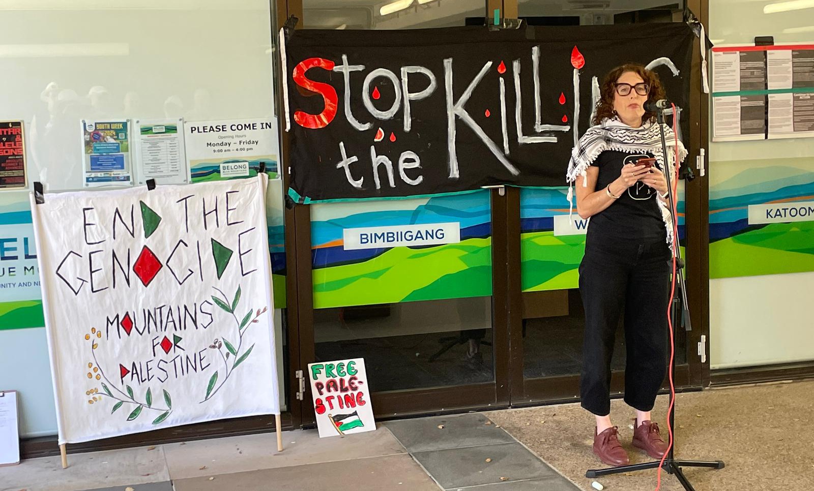 Stop the Killing, Katoomba, March 27
