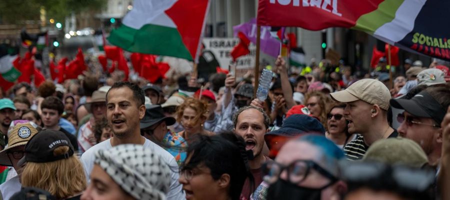 Palestine protest Oct 12