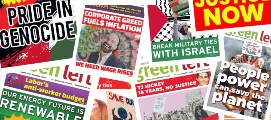 Collage of GL front covers