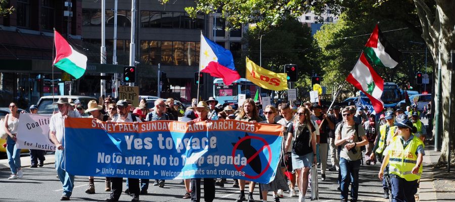 palm sunday march sydney