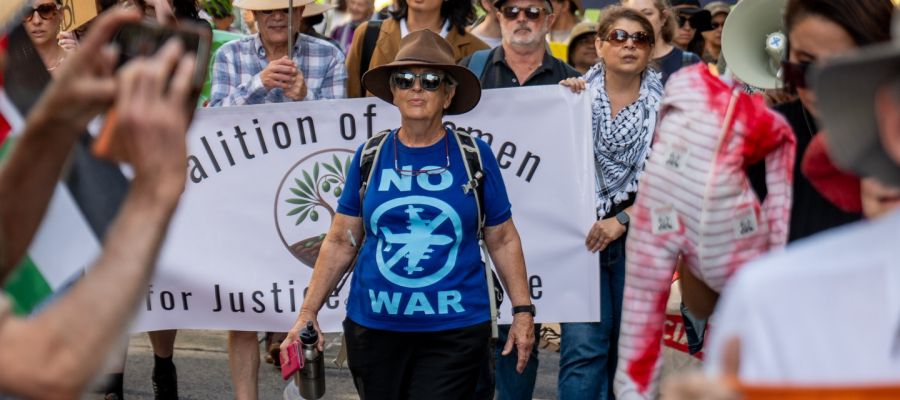 marching for peace ZP