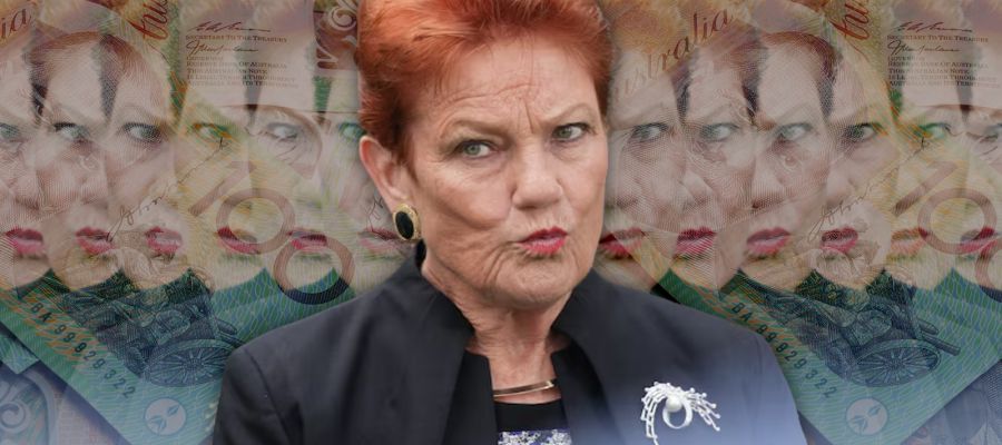 pauline hanson money