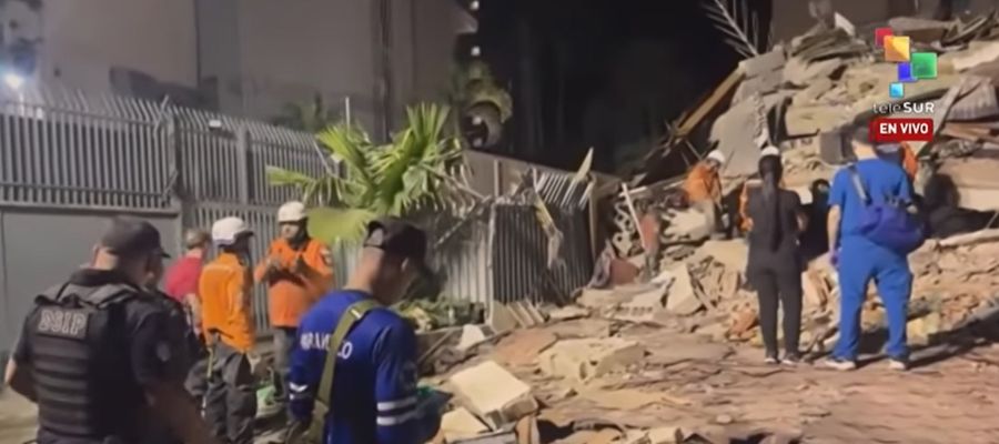 live still of earthquake