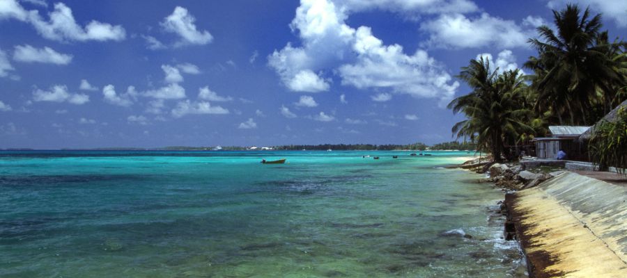 funafuti the capital of Tuvalu is at risk from rising sea levels