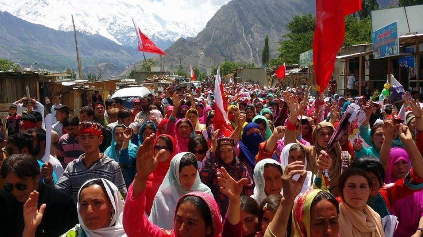 Baba Jan supporters.