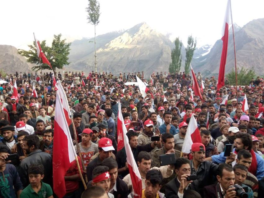 Baba Jan supporters.