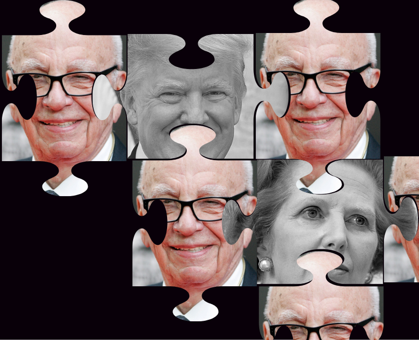 Murdoch, Thatcher, Trump