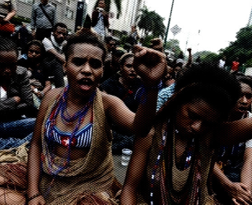 West Papuan protesters