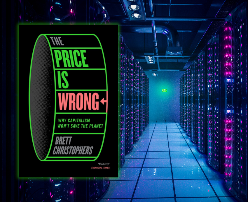 book cover and data centre