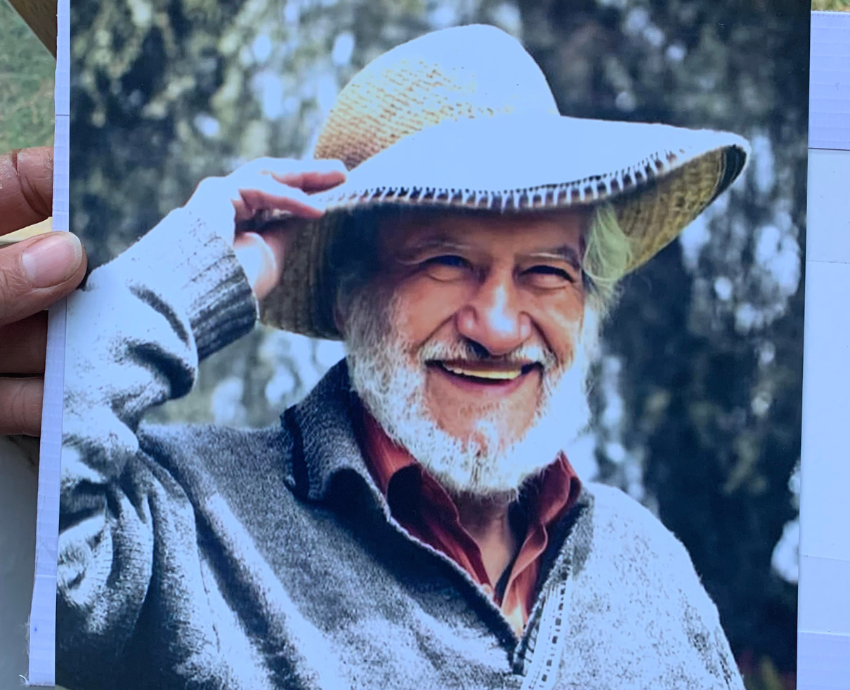 Man in a hat