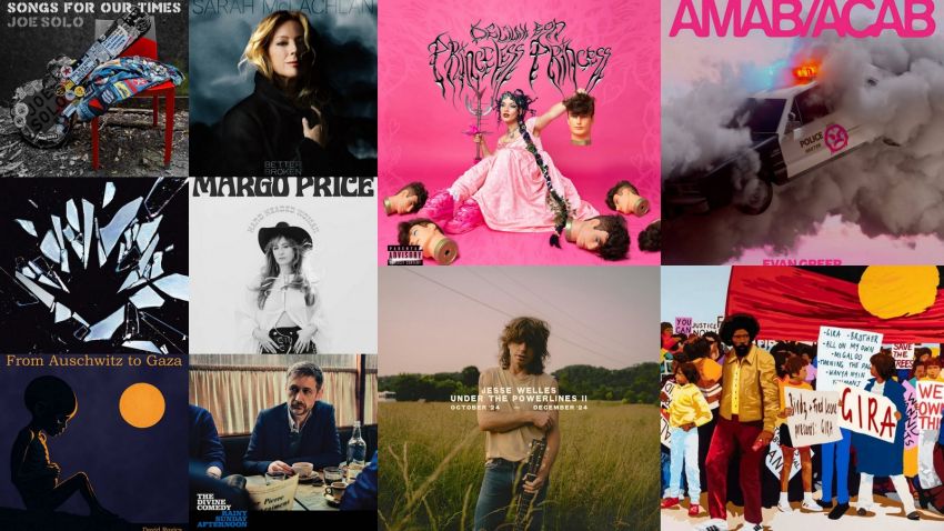 Protest albums for September 2025