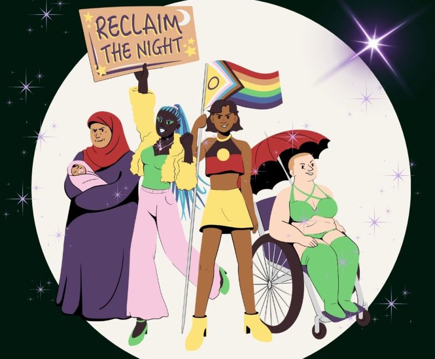Reclaim the Night 31/10/2025 Kaurna Yarta