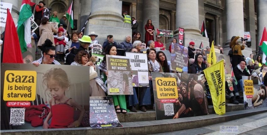 palestine protest in adelaide