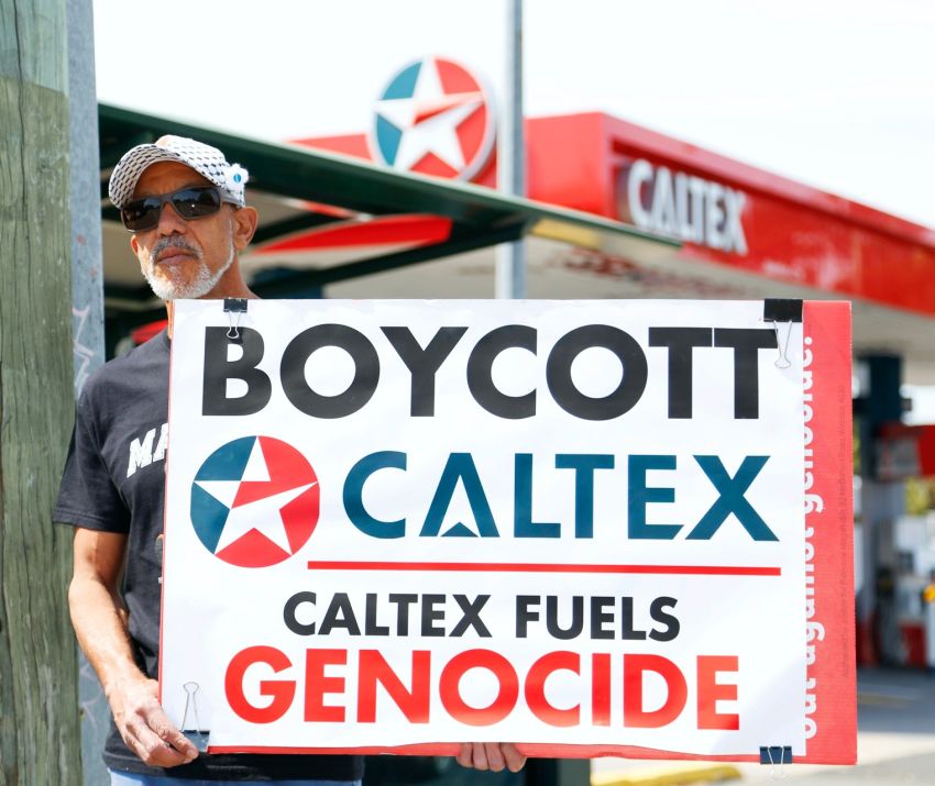 Boycott Caltex, Magan-djin/Brisbane, September 27