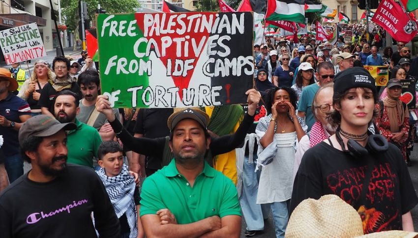 Palestine protest Sept 28