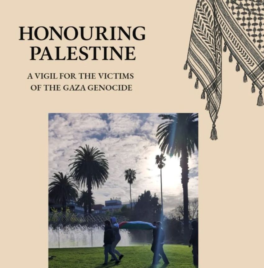 Naarm Vigil Honouring Palestine