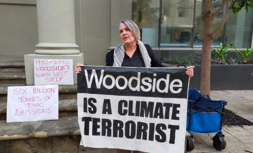 Woodside is a climate terrorist