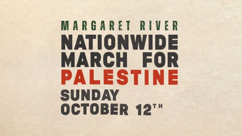 Nationwide March for Palestine - Wooditchip 12/12/2025 graphic