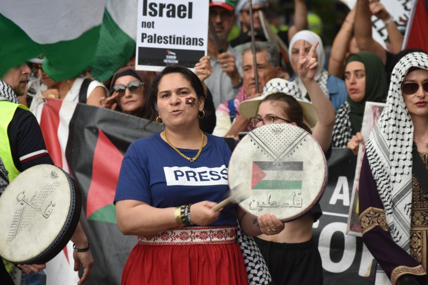 sydney palestine rally