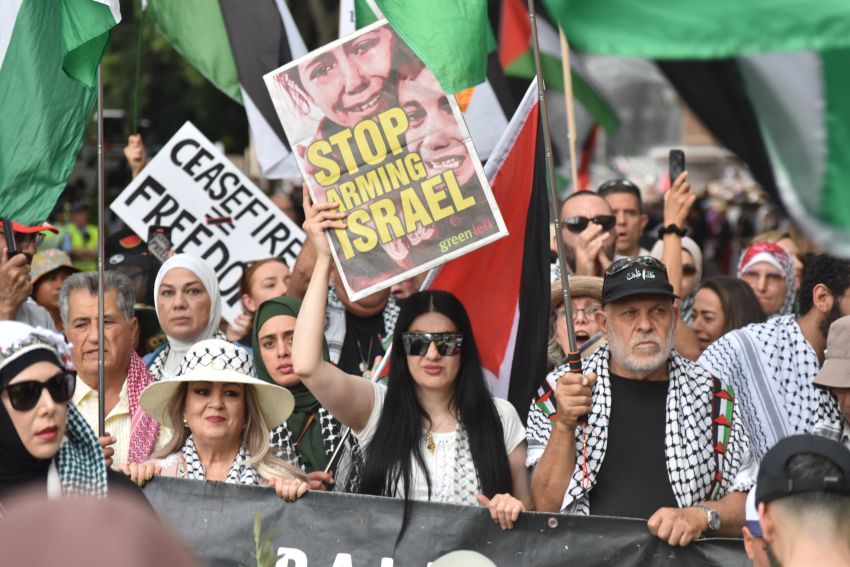 sydney palestine rally