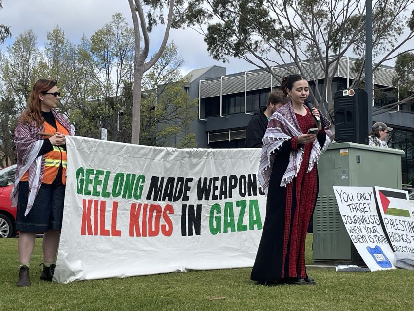 Geelong Palestine rally