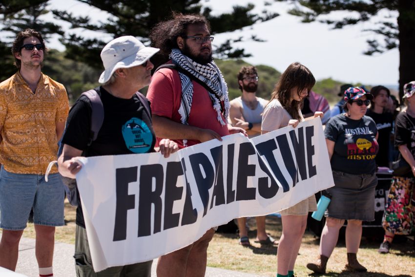Wollongong palestine rally