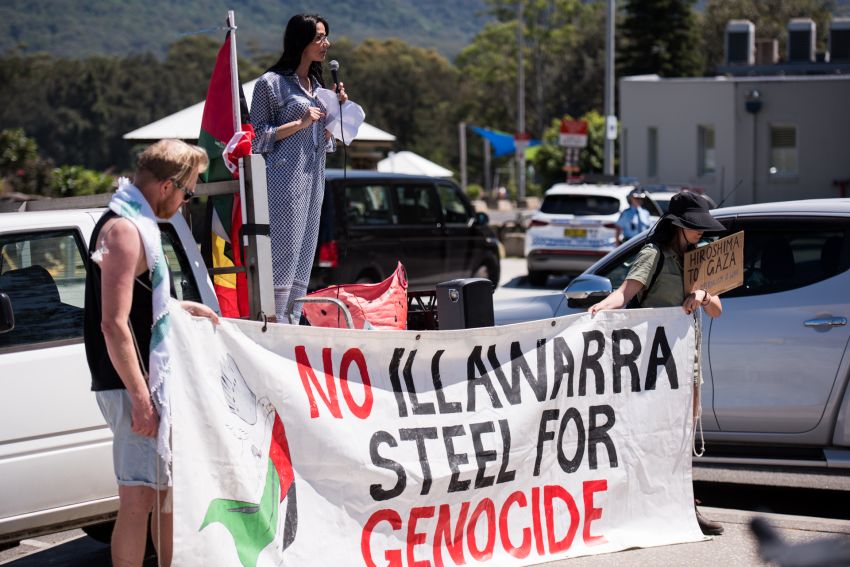 Wollongong palestine rally