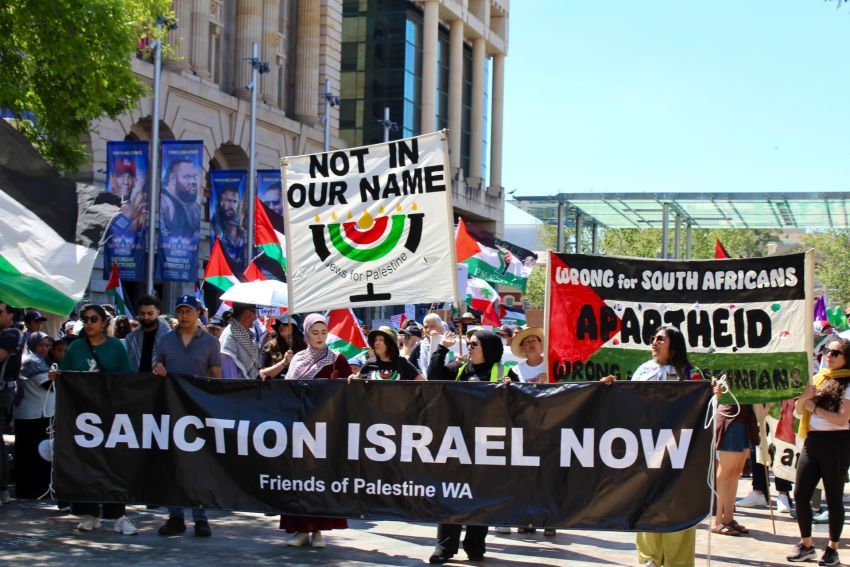 Perth palestine rally
