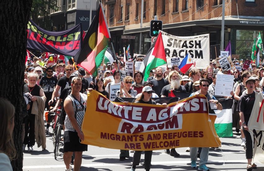 sydney anti racist rally