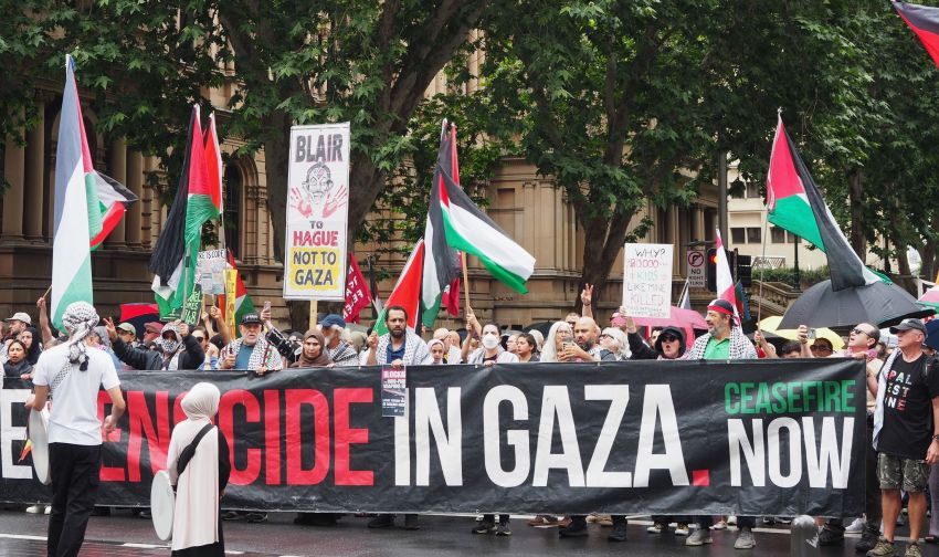 sydney palestine rally