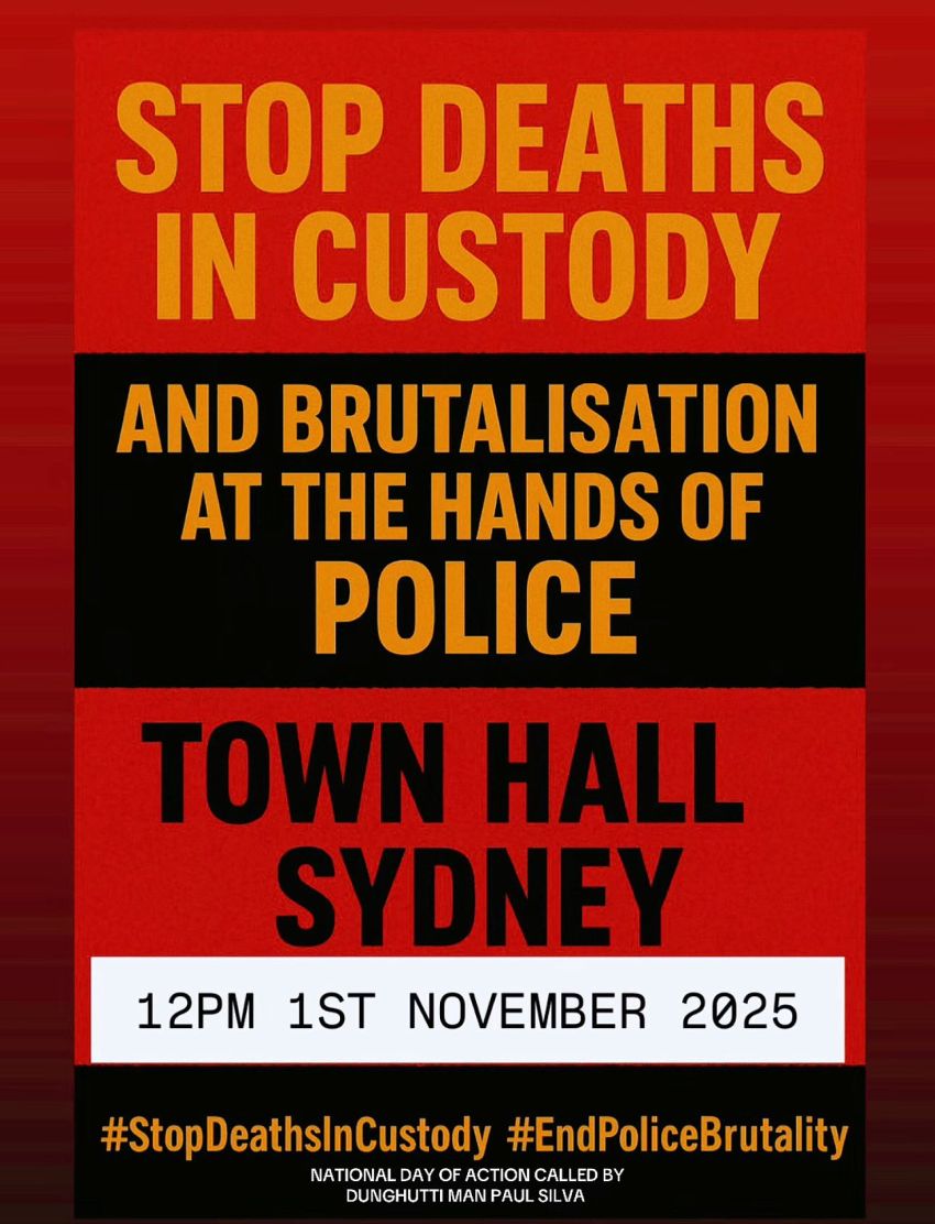 Stop deaths in custody rally