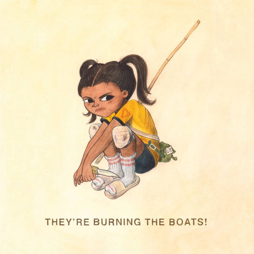 BAMBU - THEY'RE BURNING THE BOATS album artwork