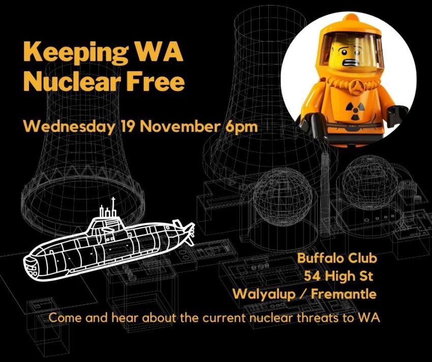 Image promoting anti-nuclear forum