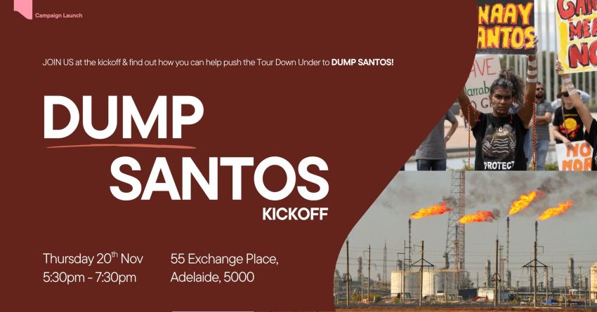 Graphic for event The DUMP SANTOS: KICKOFF on 20/11/2025, The Exchange, Tarntanya