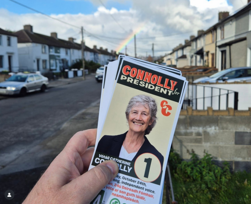 Catherine Connolly how to vote cards