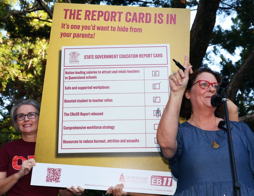Government report card: failed on every measure