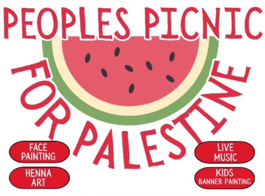 Graphic for event Peoples Picnic For Palestine, 07/12/2025 Djilang (Geelong)