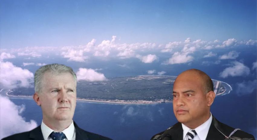 Tony Burke David Adeang